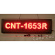 Affordable LED CNT-1653R Red Programmable Scrolling Sign, 16 x 53
